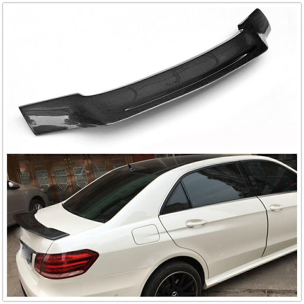 MB W212 E-Class Trunk Spoiler Splitter for E250 E350 E500 Sedan