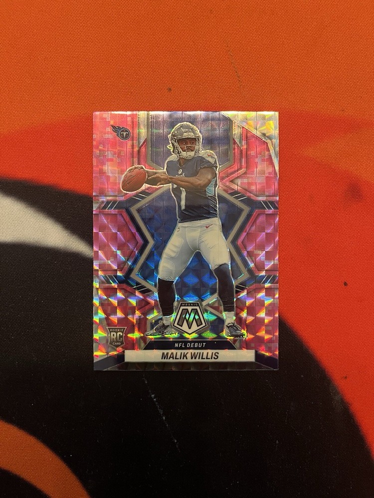 2022 Mosaic Malik Willis NFL Debut Pink Camo