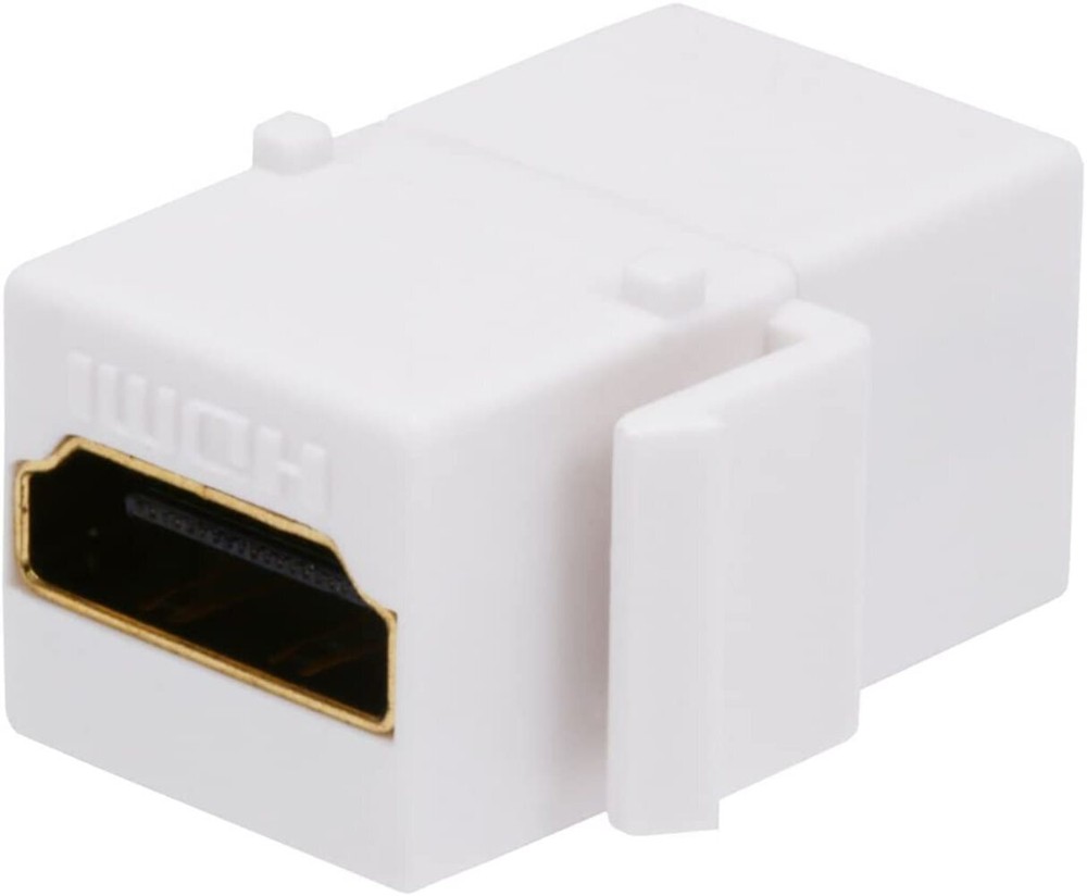 NNEDSZ Keystone HDMI Jack HDMI Insert Connector Female to Female Coupler Adapter