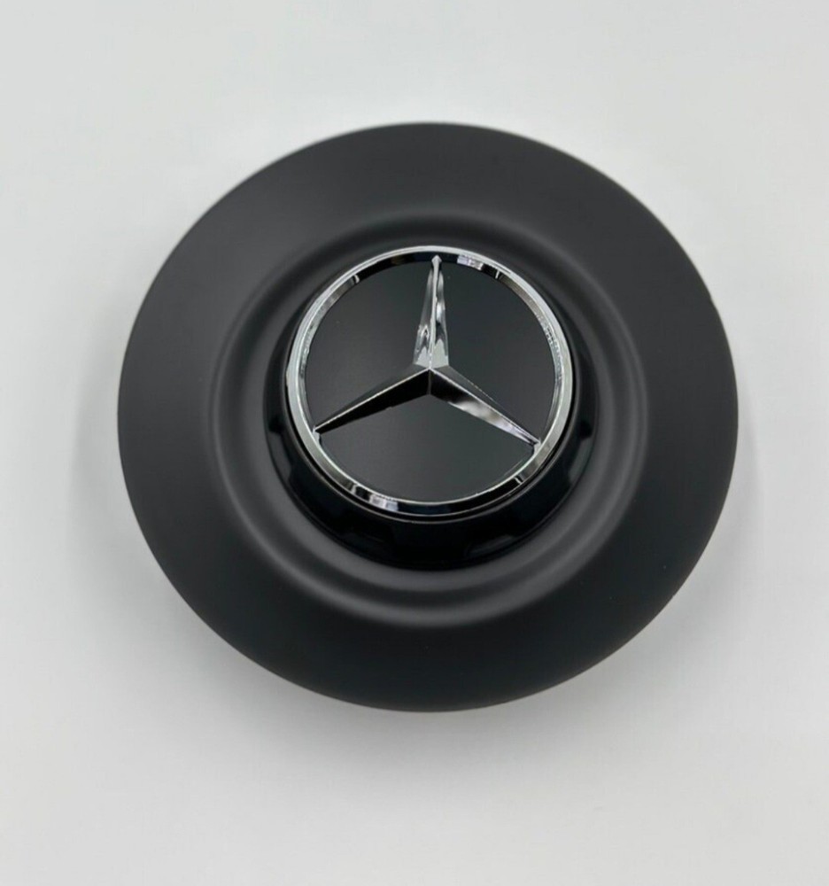 Mercedes Benz C63s E63s CLS63s AMG black center cap wheel hub cover A0004001100