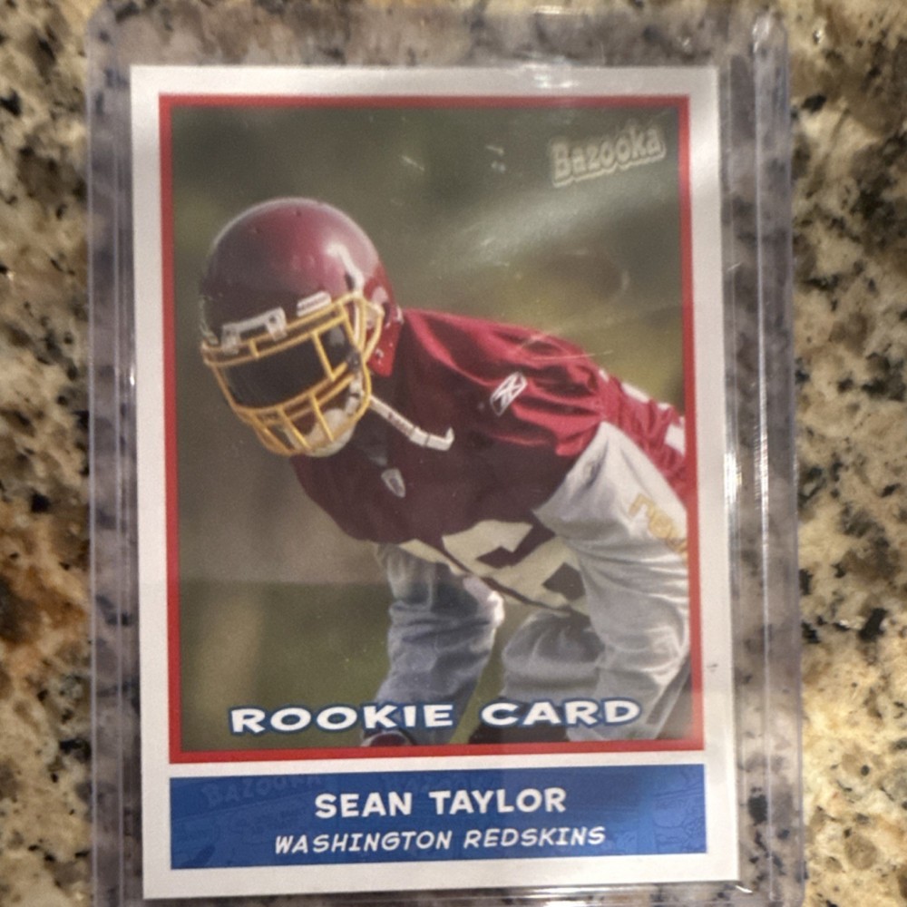 Topps 2004 Bazooka Sean Taylor Rookie #174 Washington Redskins NFL Football Card