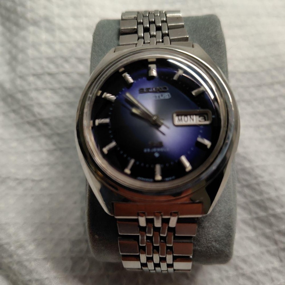 Seiko 5 Actus 70s Automatic Blue Dial Men's Watch