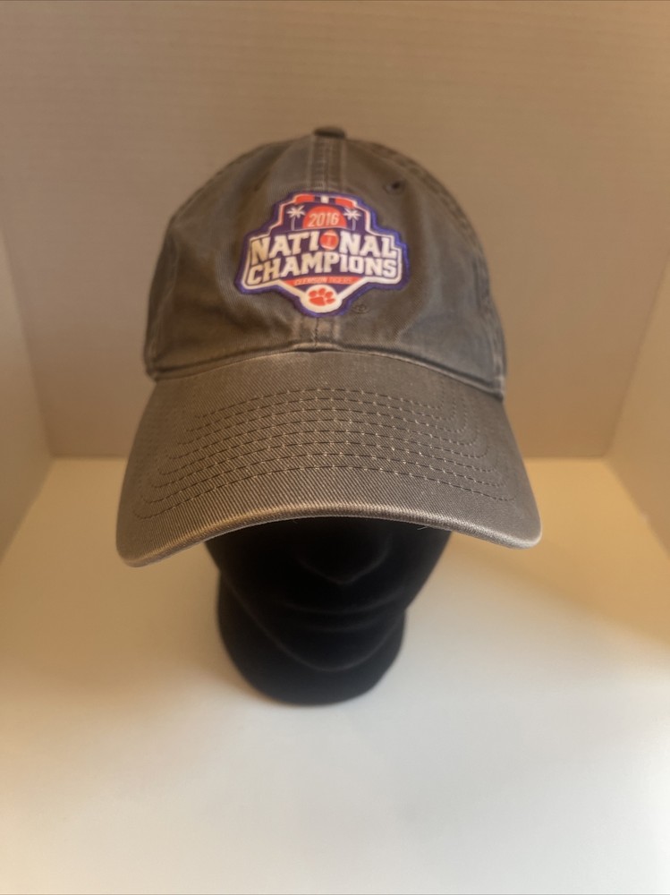 Clemson Tigers Men’s  2016 National Champion Cap NCAA Grayish Blue