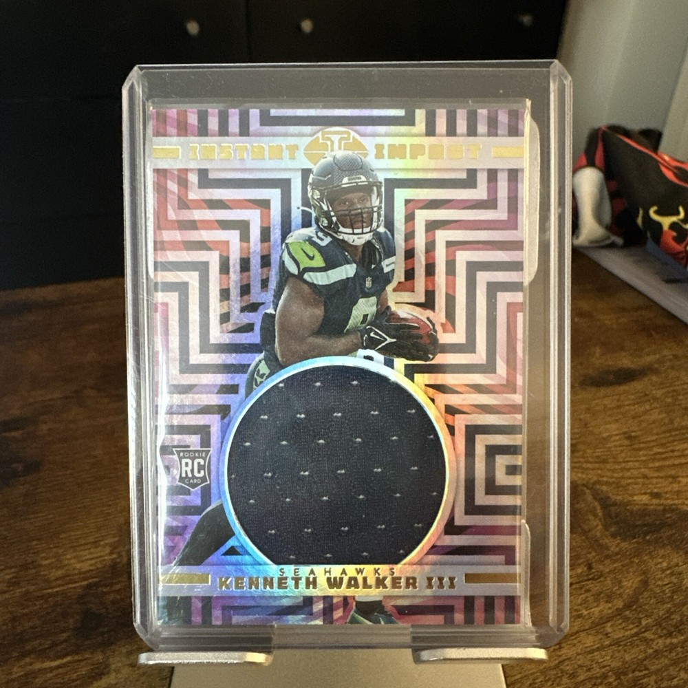 2022 Panini Illusions - Instant Impact #II-KW Kenneth Walker III (MEM, RC)
