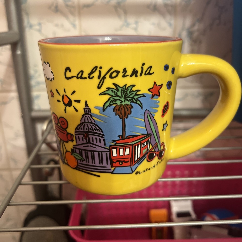 California Luke-A-Tuke Destination Coffee Mug Cup
