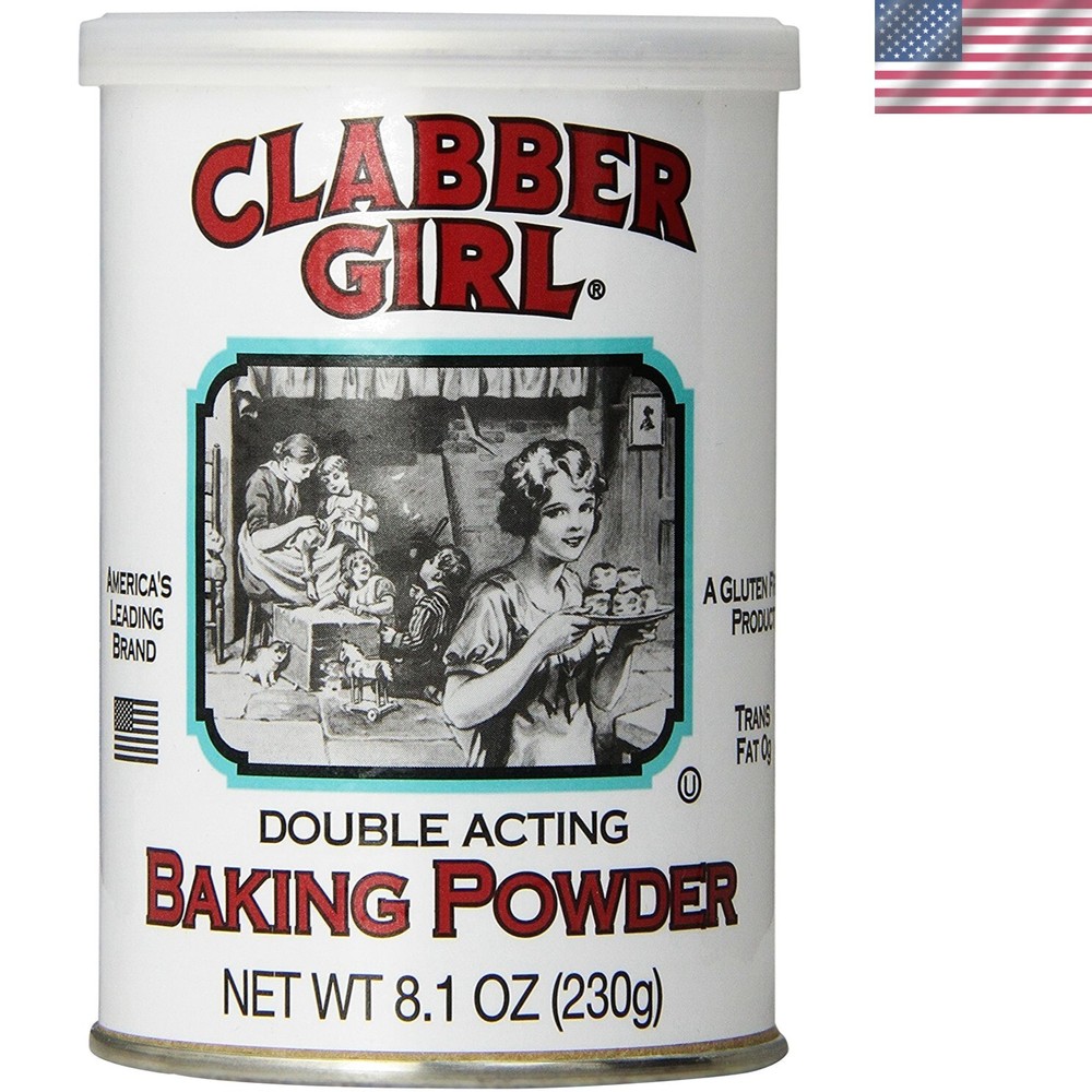 Double Acting Baking Powder 8.1 oz Kosher Certified for Health-Minded Bakers