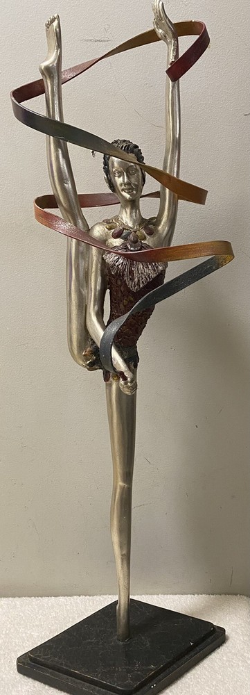 Artmax 8362-PF Handmade Ballerina Sculpture 35 Inches Tall Rare Ballet Dancer Statue