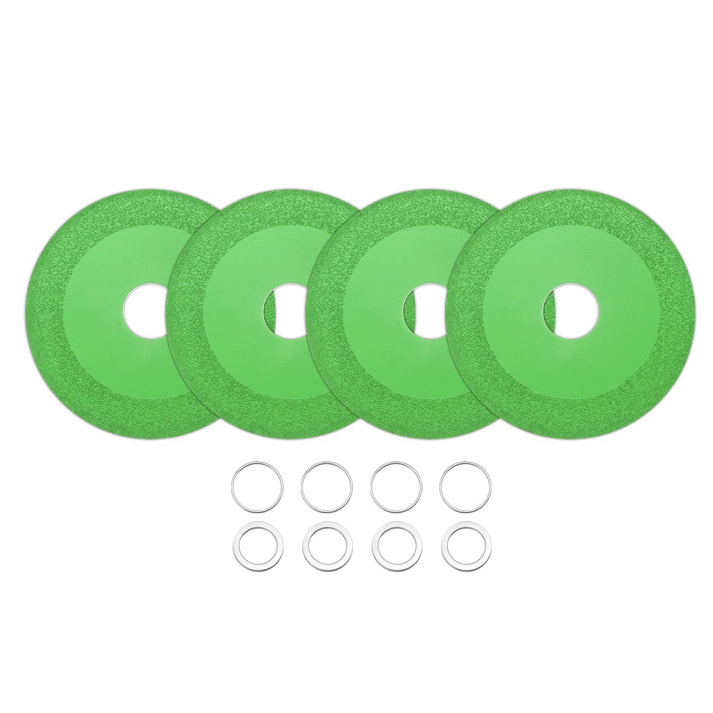 4 Pack Glass Cutting Disc 4 Inch Diamond Cutting Discs with 7/8