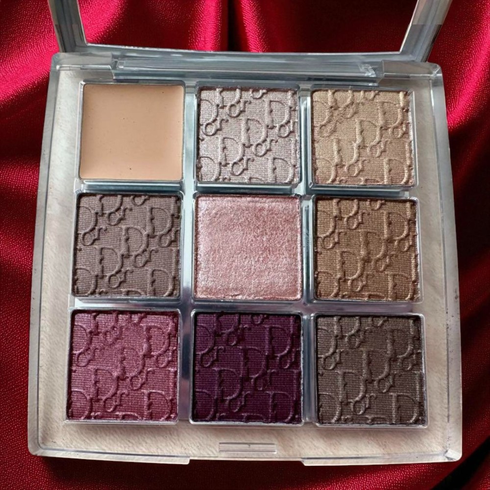 Dior Backstage Eye Palette 005 Plum Neutrals with 9 Shimmer Eyeshadows