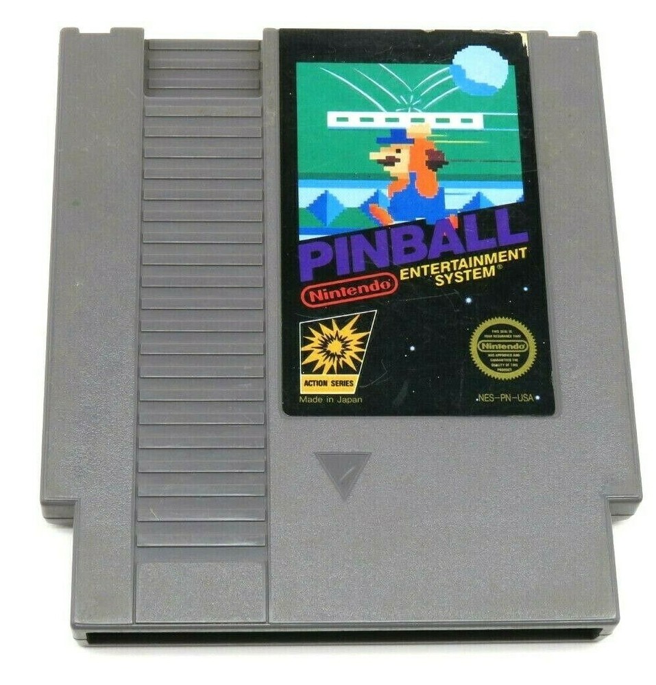 Pinball (NES, 1985) By Nintendo (Cartridge Only) NTSC