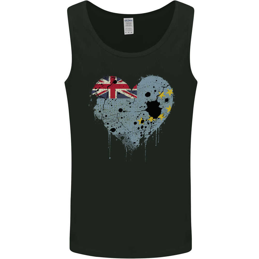 Love Tuvalu Flag Tuvaluan Day Football Mens Vest Tank Top