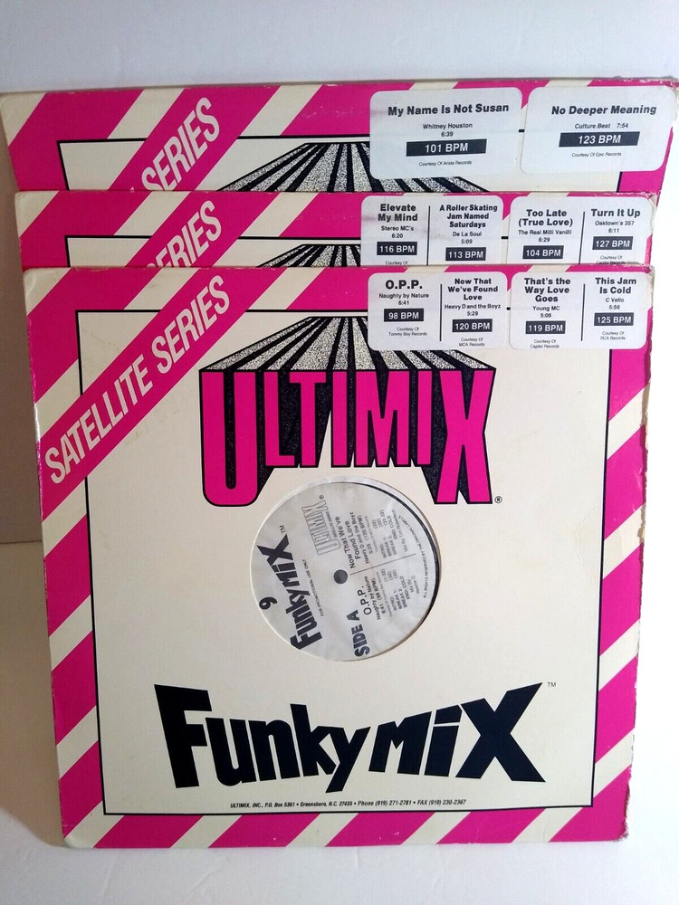 Funkymix 9 Ultimix Set of all 3 12