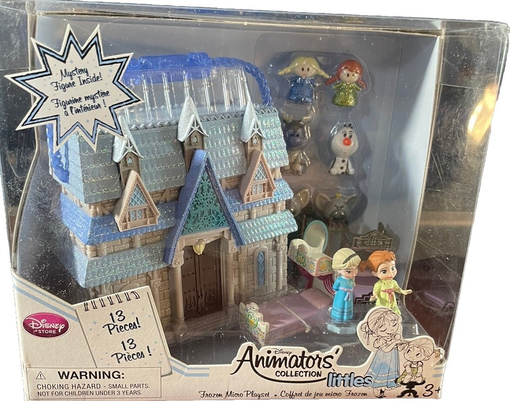 Disney Frozen Micro Playset with Mystery Figure - Arendelle Castle - Brand New