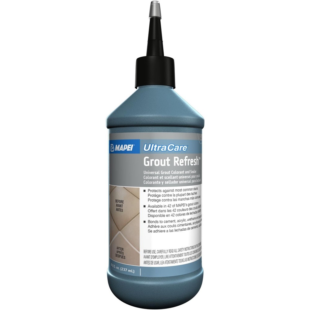 UltraCare Grout Refresh Universal Colorant and Sealer 8 oz Bottle for Easy Renewal
