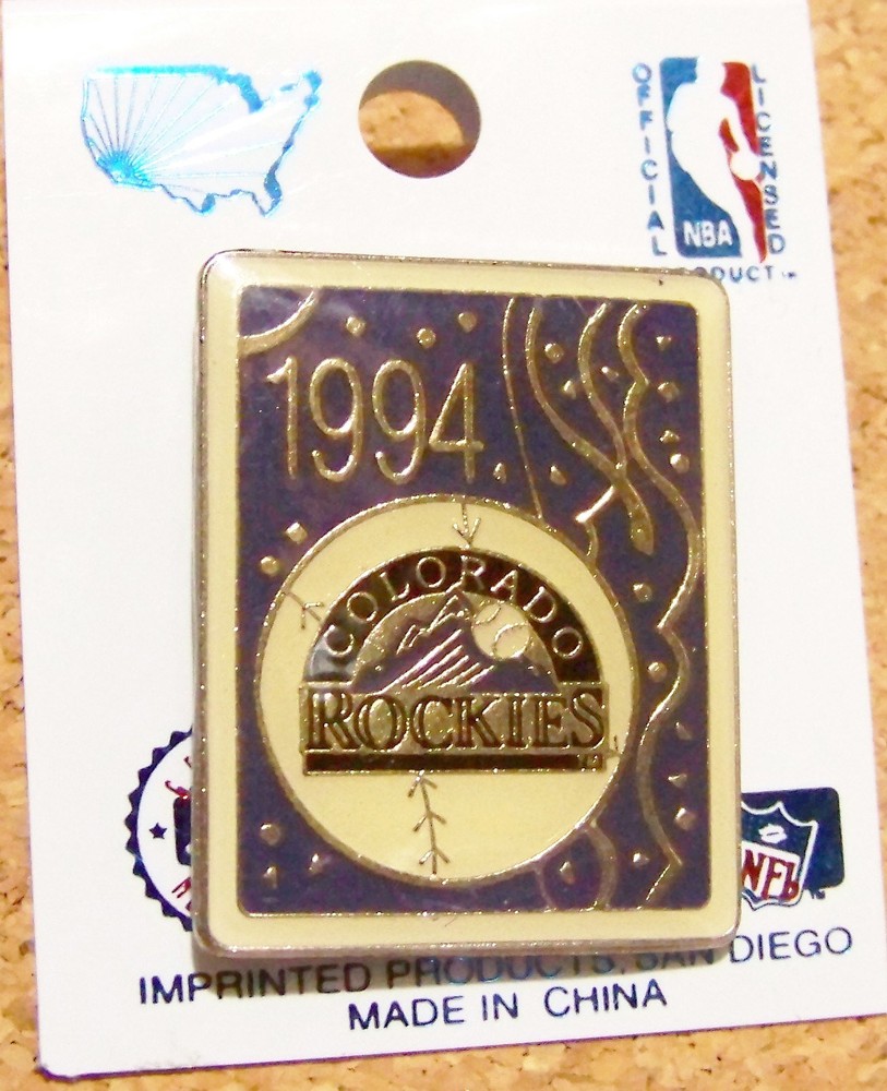 1994 Colorado Rockies Party Suite lapel pin