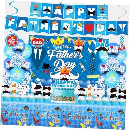 Happy Fathers Day Party Decorations, Happy Fathers Day Party Supplies