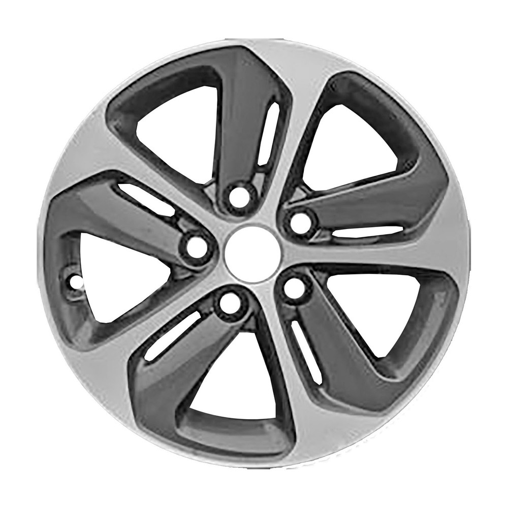 Refurbished 16x6.5 Dark Charcoal Wheel Fits 2016-2017 Hyundai Elantra GT