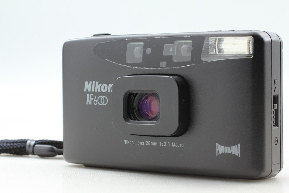 ⏯️[ Opt MINT w/Strap ] Nikon AF600 Panorama Point & Shoot Film Camera From JAPAN