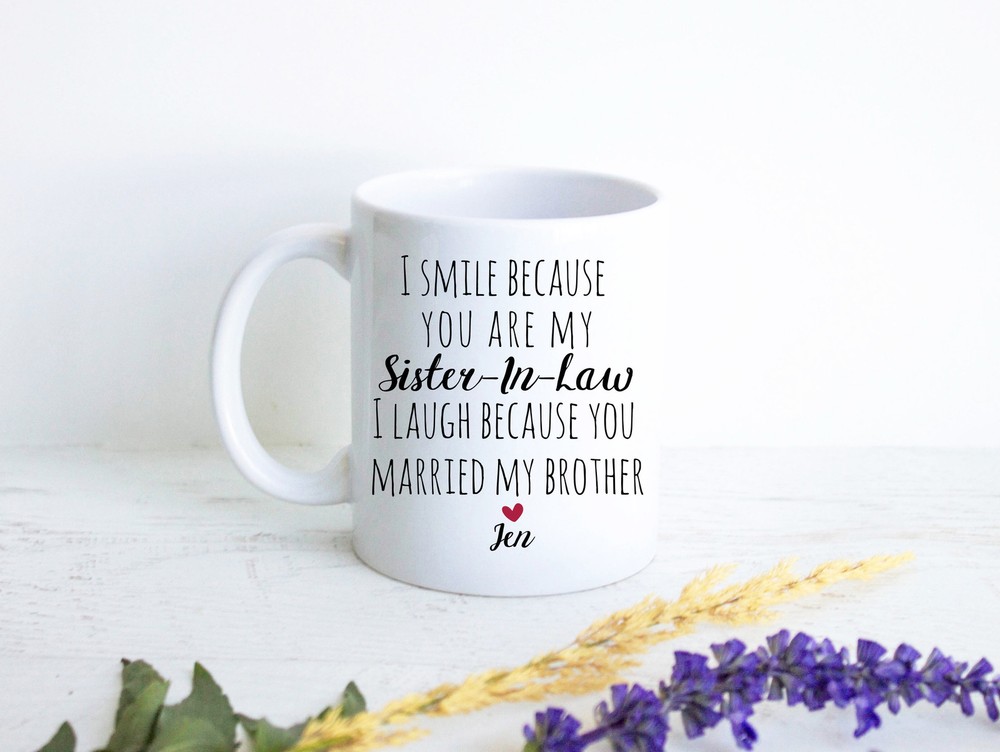 Funny Gift For Sister In Law Sister In Law Christmas Gift Bonus Sister Sister In