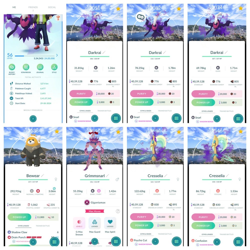 Super Rare Nagasaki Background Shiny Go Wild Event Played Pokemon G0 Account