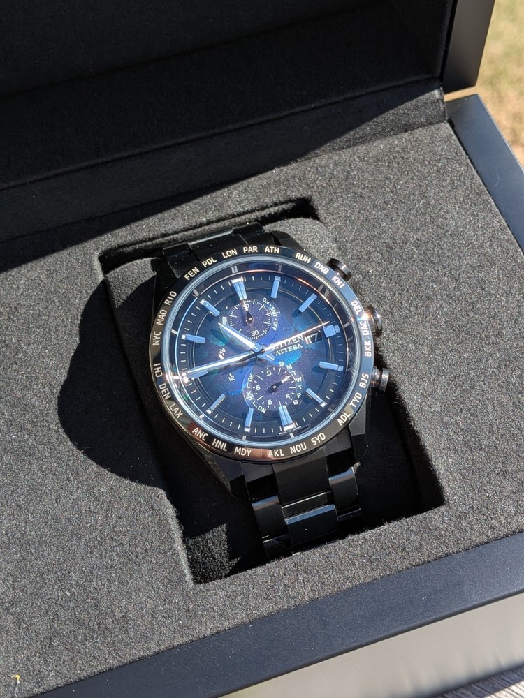 Citizen Attesa Limited Edition Solar Titanium Sapphire Atomic AT8286-65E LE