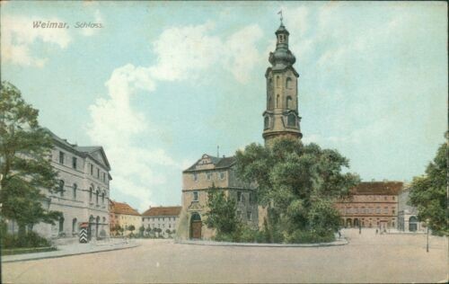 Postcard Weimar Castle 1913 (No.9801)