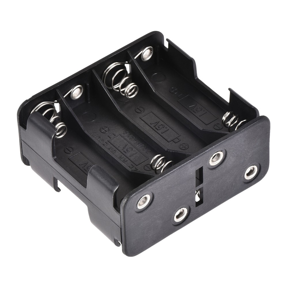 8 x 1.5V AA Battery Holder Box Case with Pin for DIY Projects