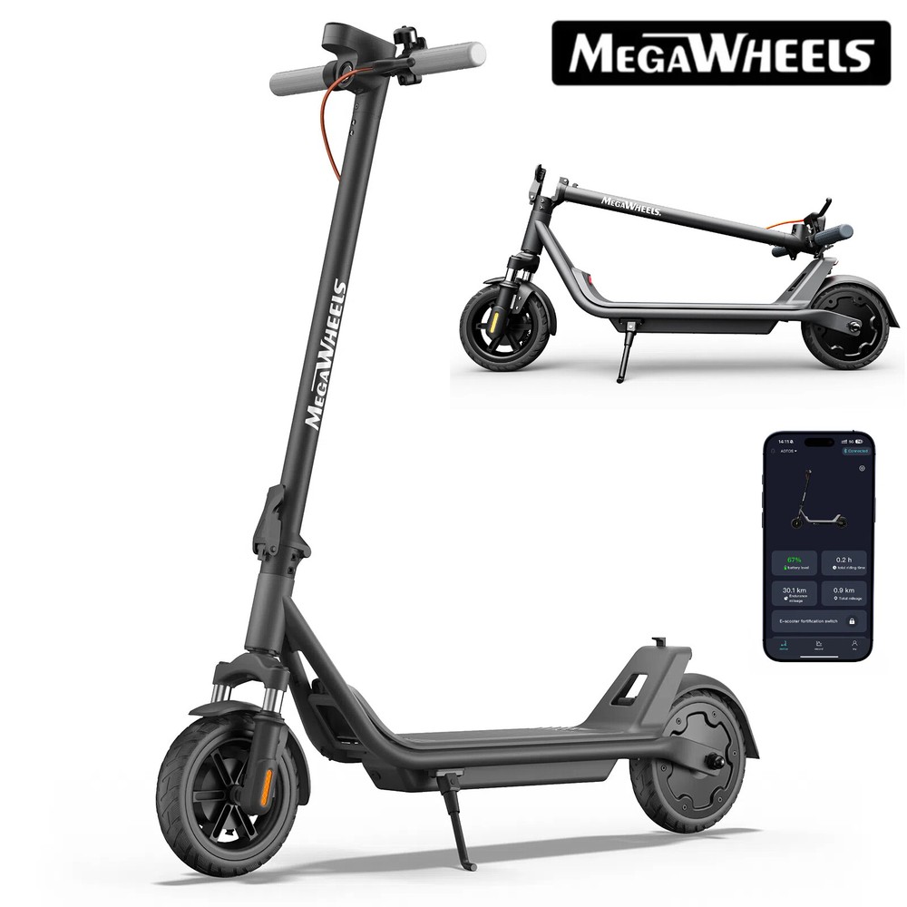 300W Foldable Electric Scooter with Dual Shock Absorption for Smooth Rides