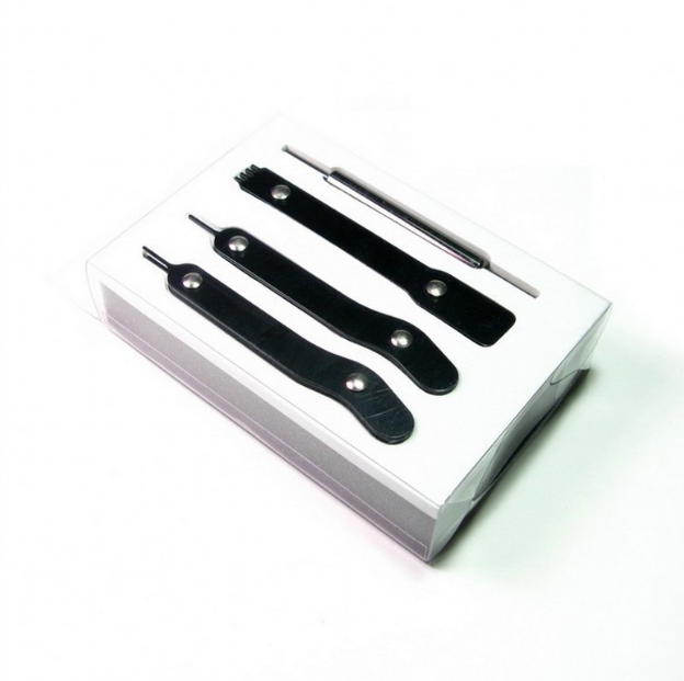 Power conversion tool 4-piece set needle retractor rewiring of wrapped terminal