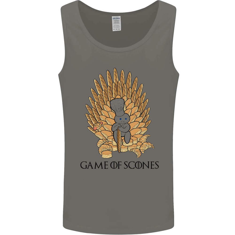 Game of Scones Funny Movie Parody GOT Mens Vest Tank Top
