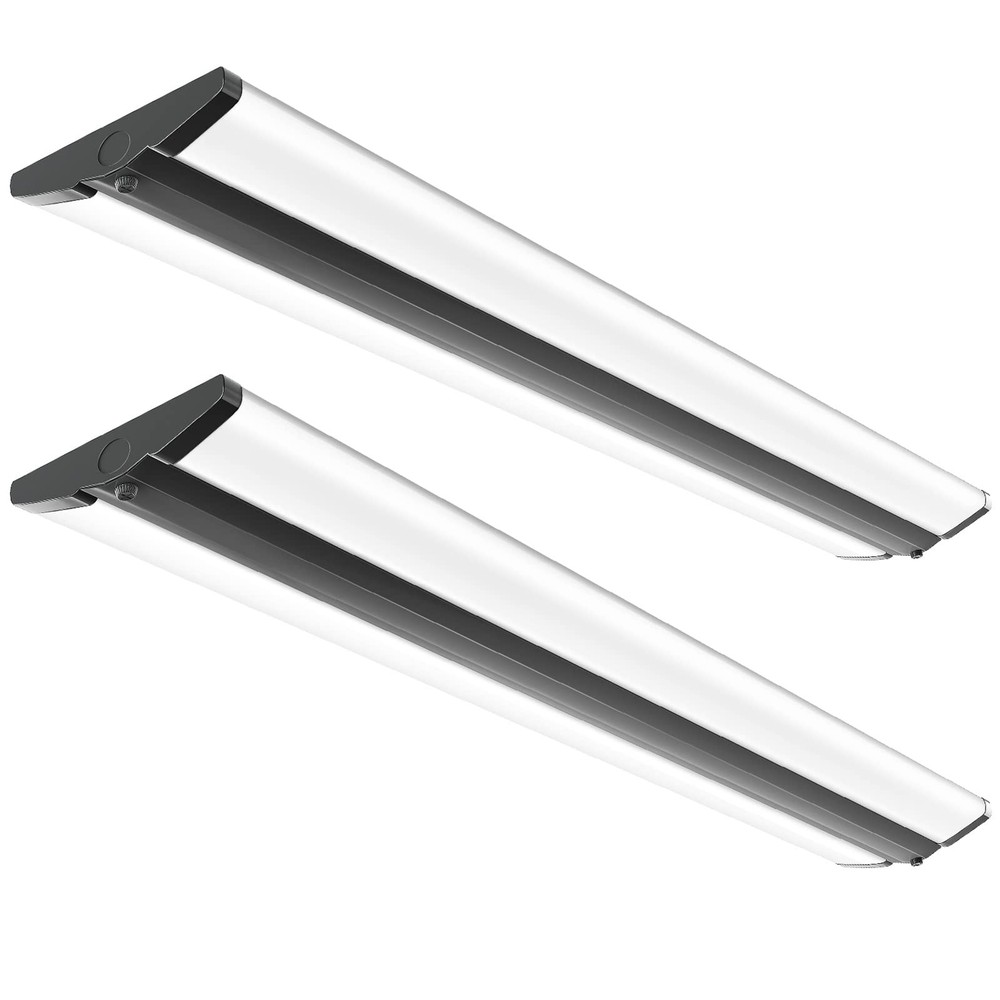 4FT LED Wraparound Light Fixture Ceiling Mount, Ultra Slim 50W LED Garage Lig...