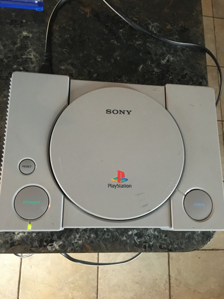Sony PS1 Gray Gaming Console Original Playstation 1 System