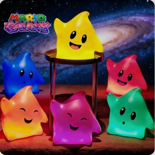 The Super Mario Luma Shaped Popcorn Bucket New 2026 Mario Movie Limited Edition