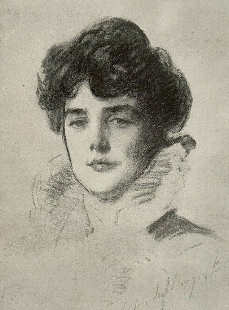 1908 Jennie Lady Randolph Churchill in South Africa Ladysmith Cape Town