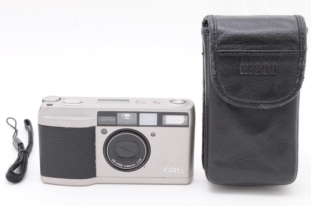 Read [NEAR MINT] Ricoh GR1s Silver Point & Shoot 35mm Film Camera From JAPAN