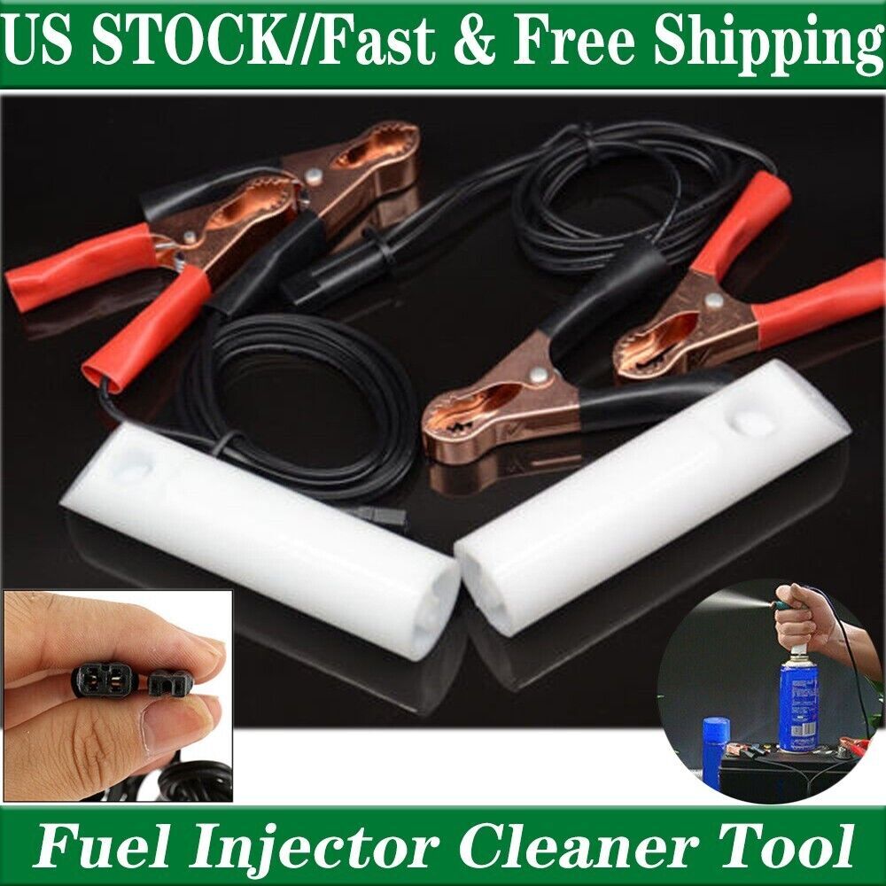 Car DIY Fuel Cleaning Injector Flush Cleaner Wash Adapter Nozzle Cleaning Tool