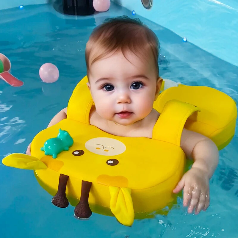 Non-Inflatable Baby Swimming Pool Floats Perfect for Toddlers Ages 6-36 Months