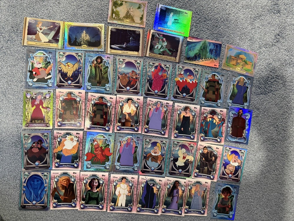 Disney Wonder 2025 Topps Lot 40 (Base Foil Inserts)