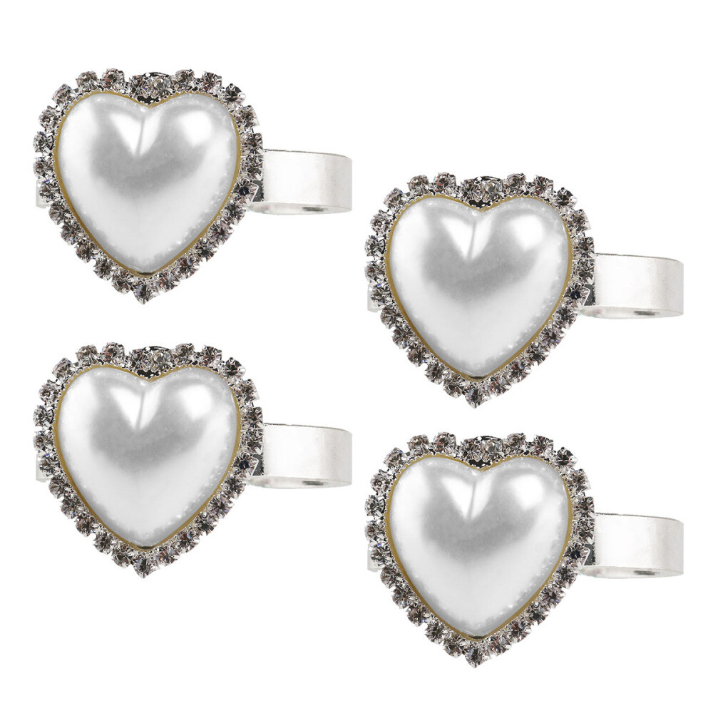 4 Pcs Table Napkin Rings Napkin Rings Wedding Napkin Buckle Wedding