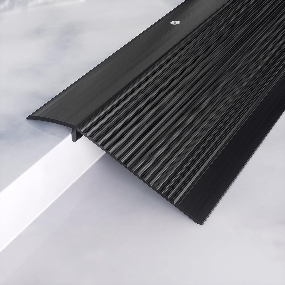 Aluminum Floor Transition Strip - Doorway Edge Trim for Thresholds