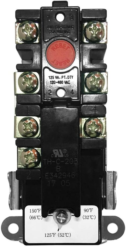 THERMOSTAT FOR DOUBLE ELEMENT TANKS ELECTRIC WATER HEATER-image