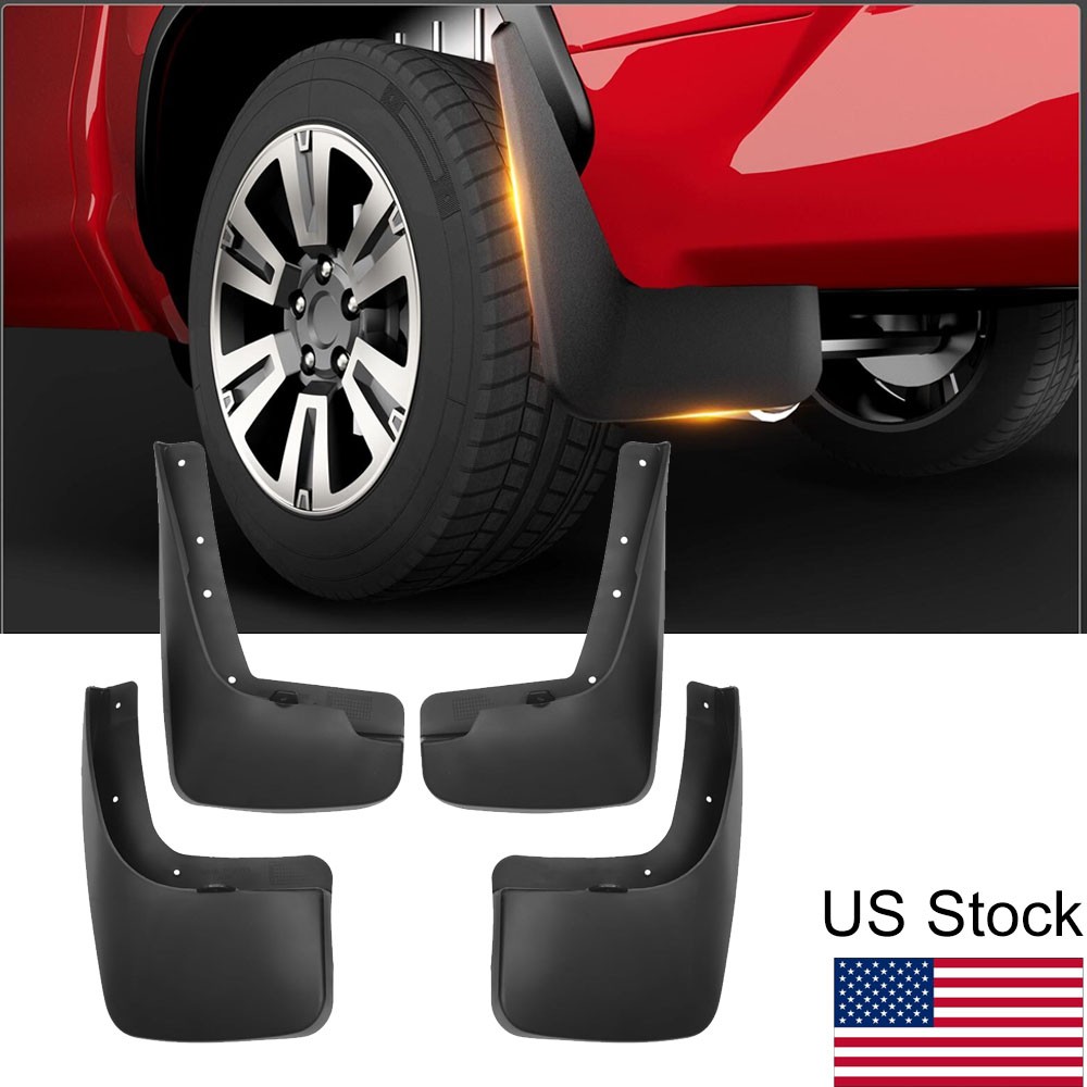 For 2008-2012 Jeep Liberty 4Pcs Front Rear Splash Guards Mud Flaps Mud Guards