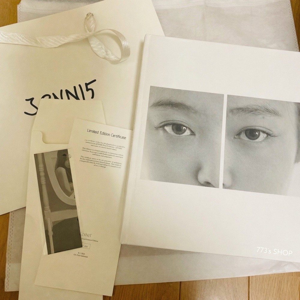 JENNIE J2NNI5 BLACKPINK Limited Edition photobook  Bookmark Used FS FedEx