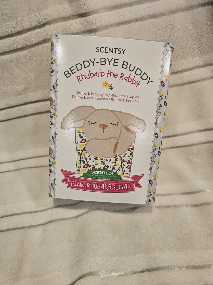Scensy Beddy Bye Buddy Rubarb The Rabbit Scented