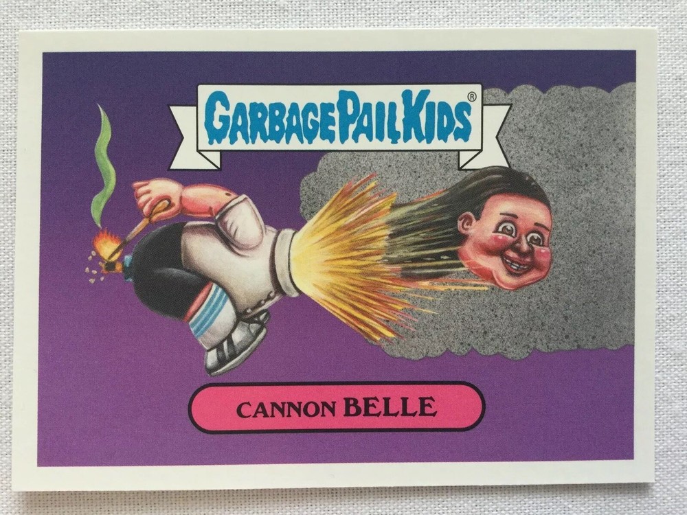 Garbage Pail Kids 2019 Topps Sticker We Hate The 90s Music Cannon Belle 3a