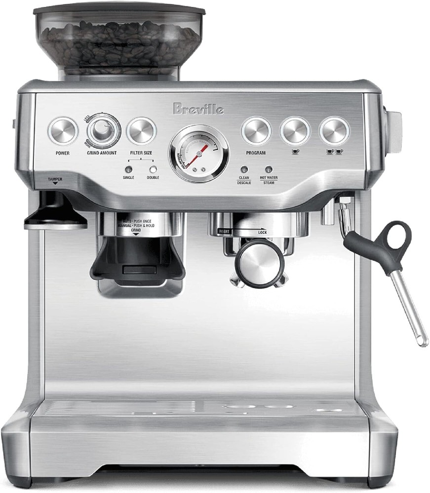 Breville The Barista Express Espresso Machine Stainless Steel Corded Electric