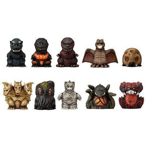 Godzilla Puppet Mascot Ensky 1.5-Inch Soft Vinyl Finger Puppet Mini-Figure