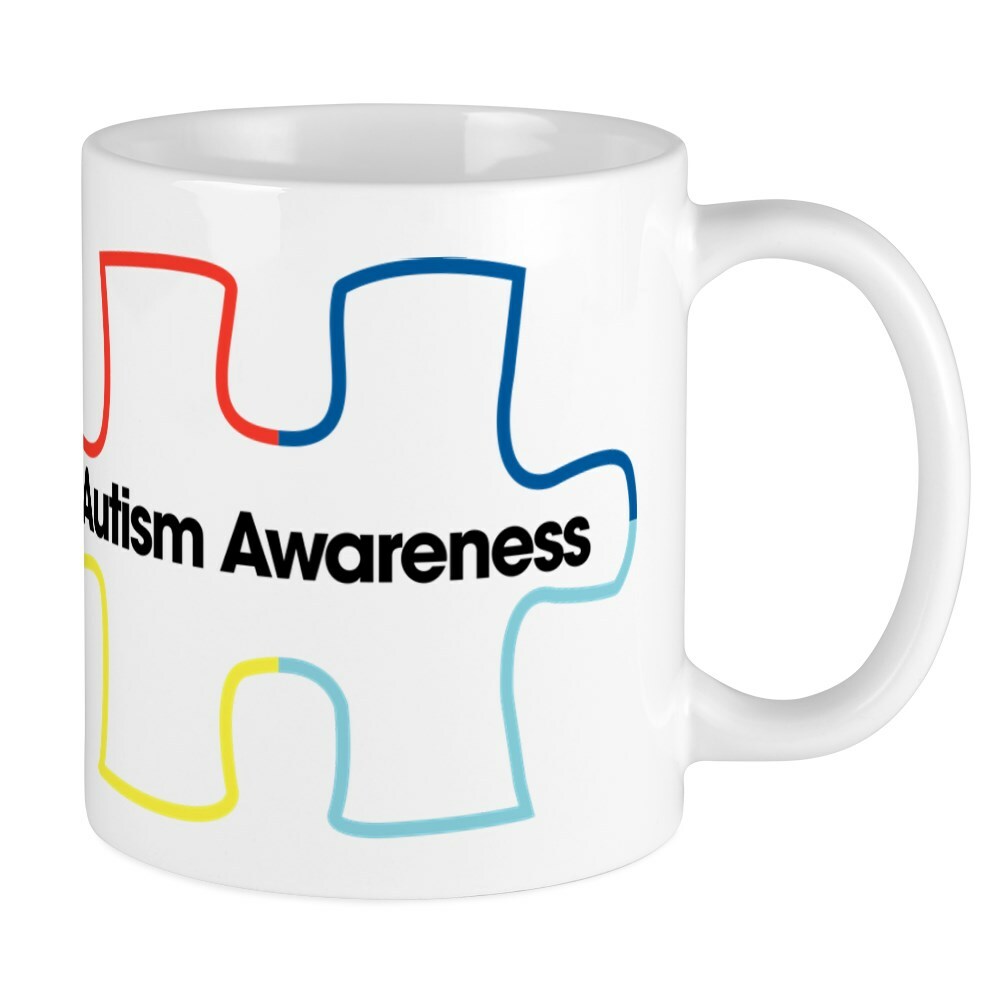 CafePress Autism Awareness 11 oz Ceramic Mug (186656095)