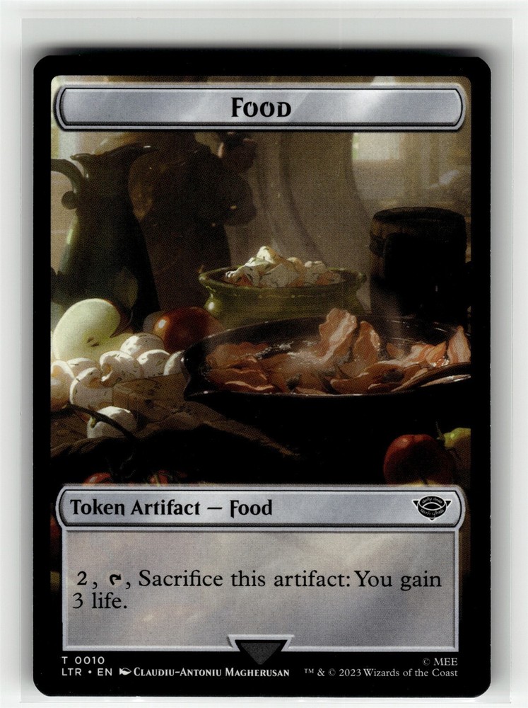 FOOD TOKEN (0010) Tales of Middle-Earth #10 LTR(NM+)(MTG)