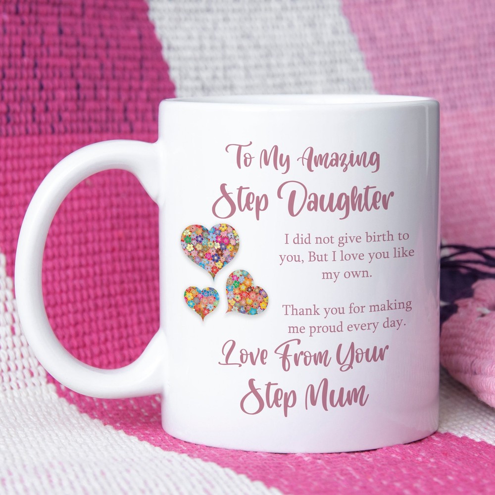 Step Daughter Gift Mug From Step Mum Coffee Mug - White Mug